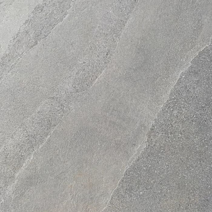 Carrelage imitation pierre naturelle gris