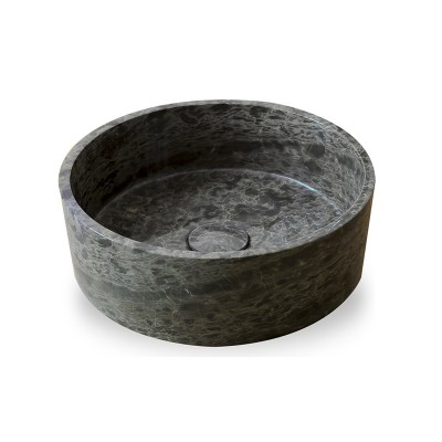 Vasque Ronde Marbre Brun