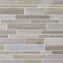 Mosaïque lamelles pierre beige 