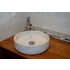 Vasque Ronde Calcaire Beige Salle de Bain