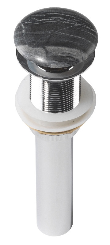 Bonde Push/Pull Marbre Gris - Finition adoucie