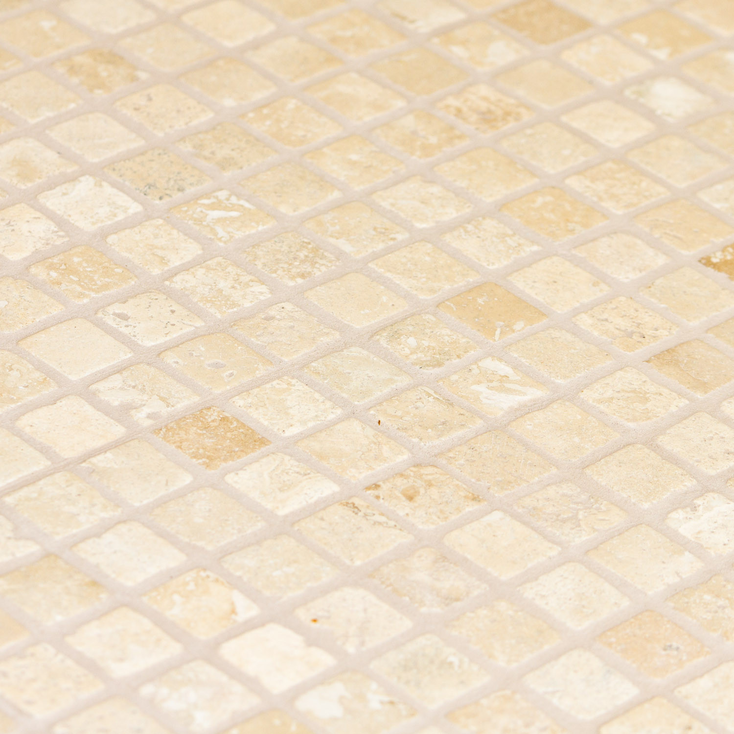Mosaïque travertin clair