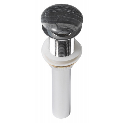 Bonde Push/Pull Marbre Gris - Finition adoucie