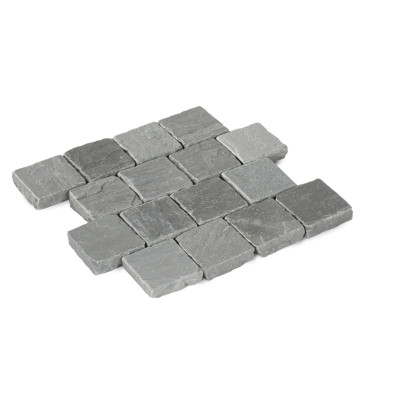 Pavé Grès Himalaya Pierre Naturelle 10x10x3cm