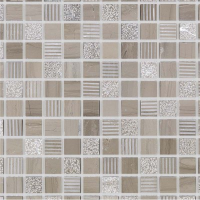 Mosaïque Marbre beige pour salle de bain