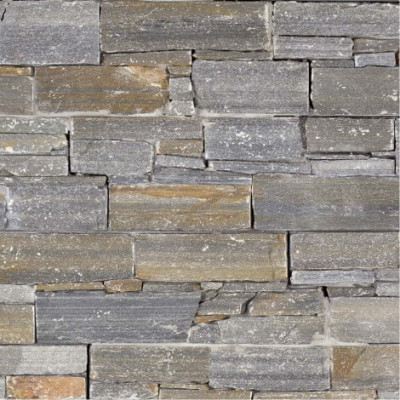 Parement Pierre Quartzite Gris  Varallo Grigio