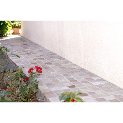 Pavé Grès Bali 10x10cm, ép.3cm