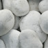Galets marbre blancs 6/10 cm
