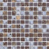 Mosaïque marbre et verre salle de bain
