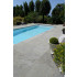 Dallage extérieur gris pierre naturelle piscine