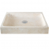 Lavabo rectangulaire - Pierre Naturelle beige