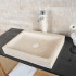 Evier rectangulaire - Calcaire Beige