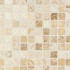Mosaïque en pierre naturelle marron