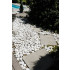 Galets marbre blancs 6/10 cm terrasse